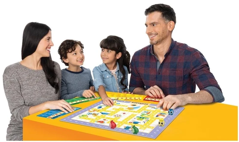 Editrice Giochi, Il Mio Primo Scarabeo, Gioco da Tavolo, Gioco per L'apprendimento di lettere e parole, board game per bambini dai 4 ai 7 Anni, board game da 2 a 4 giocatori