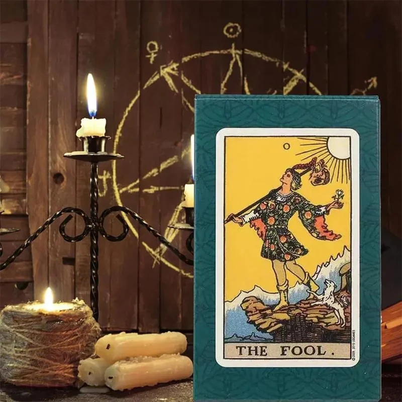 TMRBBesty Tarocchi Adatti Ai Principianti, Classici, con Guida,Mazzo di Tarocchi, Carte Divinazione Tradizionali Tavolo, per Gioco Festa E Festival