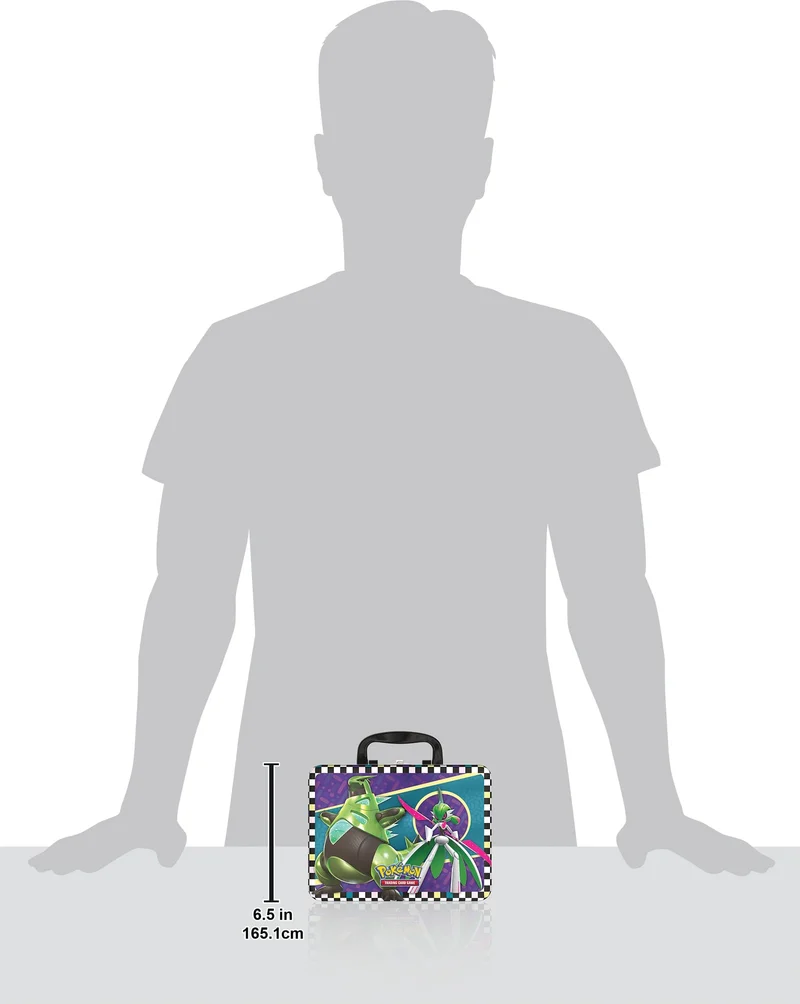 Pokémon Bauletto da collezione del GCC Codaurlante ed Eroeferreo (due carte promozionali olografiche, sei buste e tanto altro), edizione in italiano