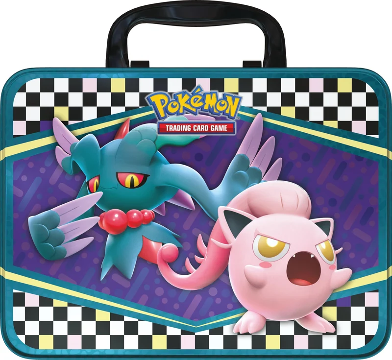Pokémon Bauletto da collezione del GCC Codaurlante ed Eroeferreo (due carte promozionali olografiche, sei buste e tanto altro), edizione in italiano