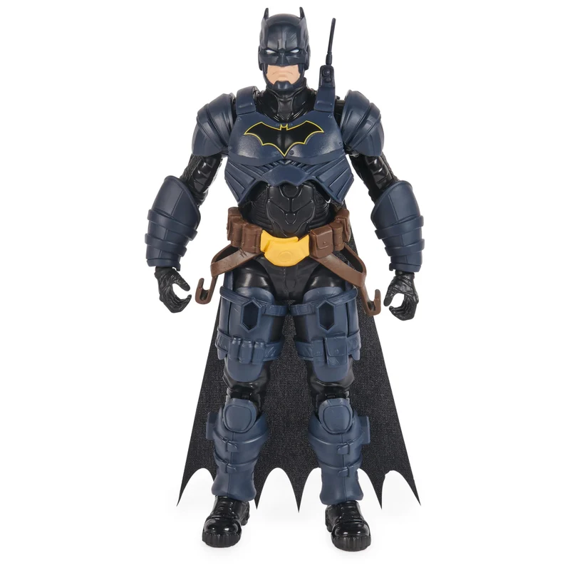 DC Comics, Action Figure Batman Adventures, Supereroe Giocattolo in Scala, Personaggio Alto 30 cm, con 16 Accessori e 17 Punti di Articolazione, Giochi per Bambini, 4+ Anni