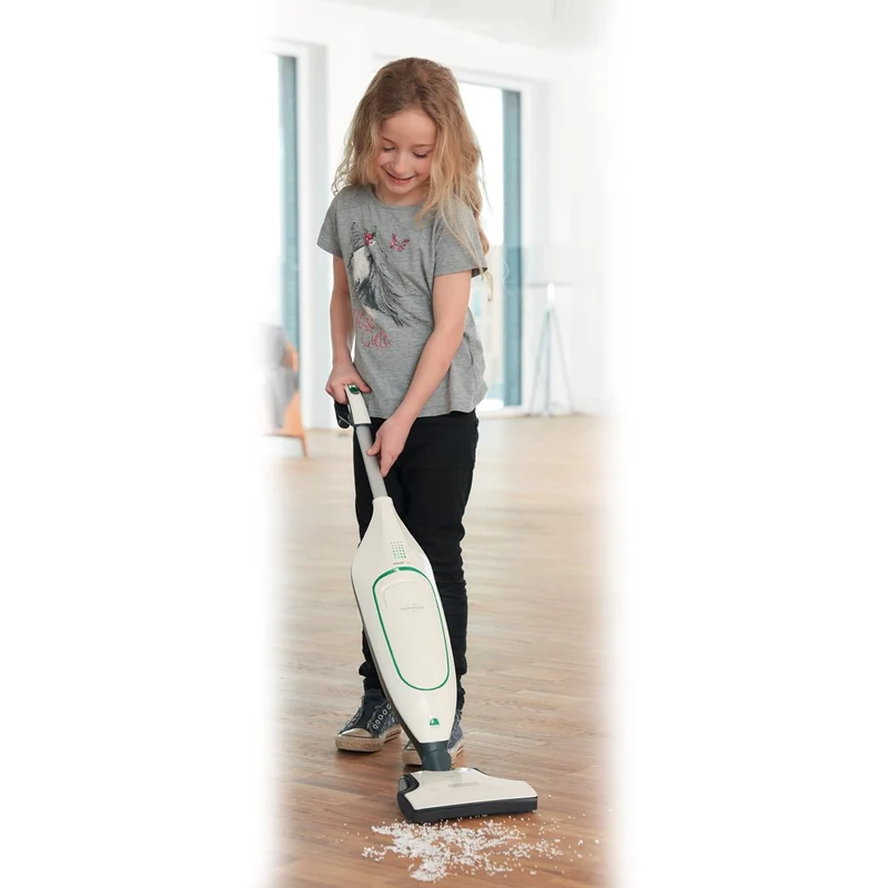 Grandi Giochi GG00300 Nuovo Vorwerk Folletto Aspirapolvere per bambini, Riprodotto fedelmente all’originale