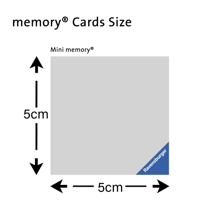 Ravensburger Disney Mini Memory Matching Picture Snap Pairs Game for Kids Age 3 Years Up