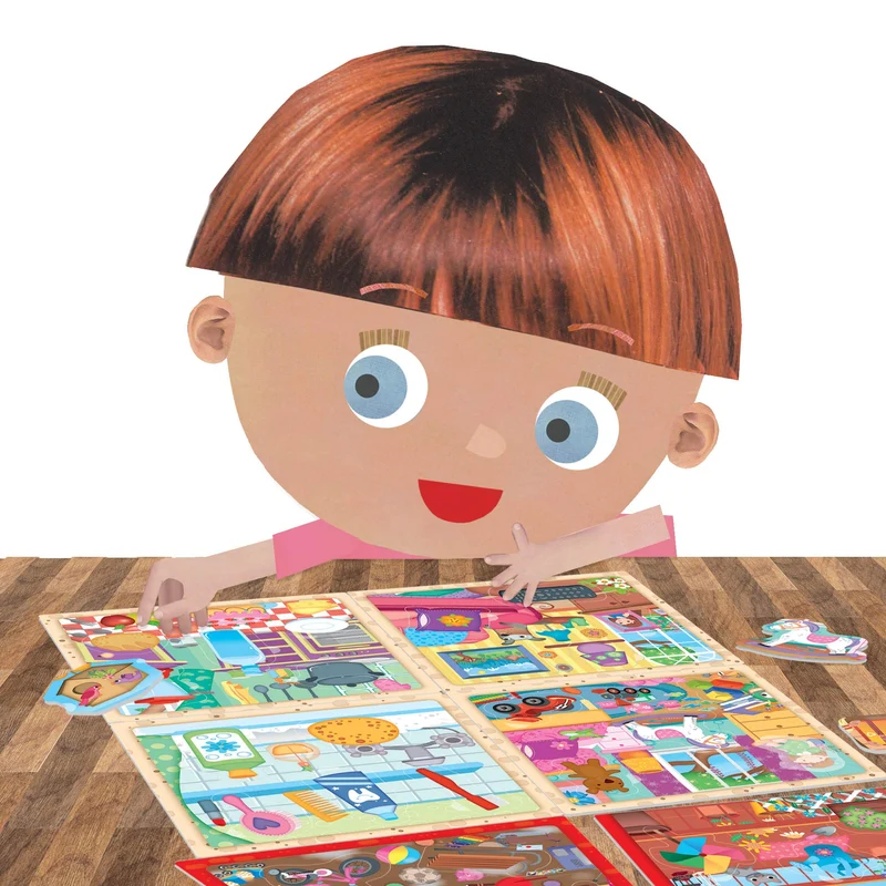 Headu La Mia Casetta Montessori Ogni Cosa Al Suo Posto It20454 Gioco Educativo Per Bambini 2-5 Anni Made In Italy