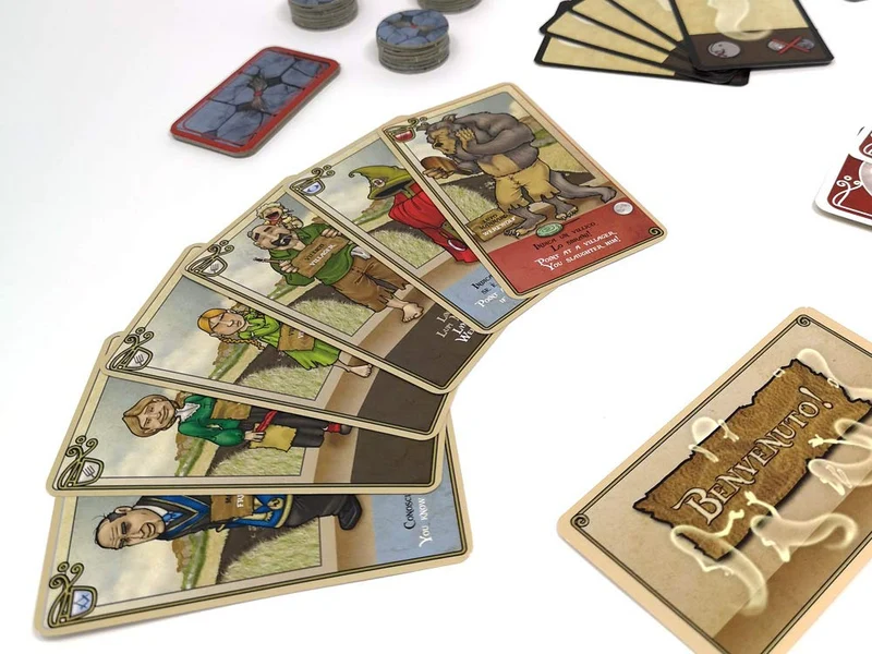 dV Giochi Lupus in Tabula, Colore Rosso, DVG9200 8 a 24 giocatori