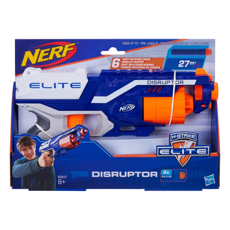 Nerf Elite - Disruptor (Blaster con dardi per Bambini da 8 Anni in su)