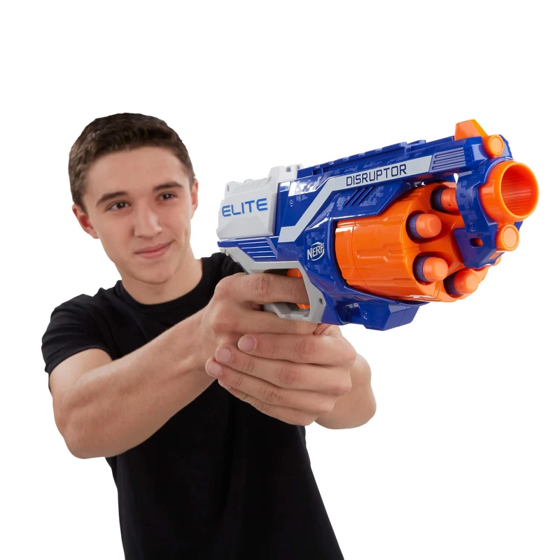Nerf Elite - Disruptor (Blaster con dardi per Bambini da 8 Anni in su)
