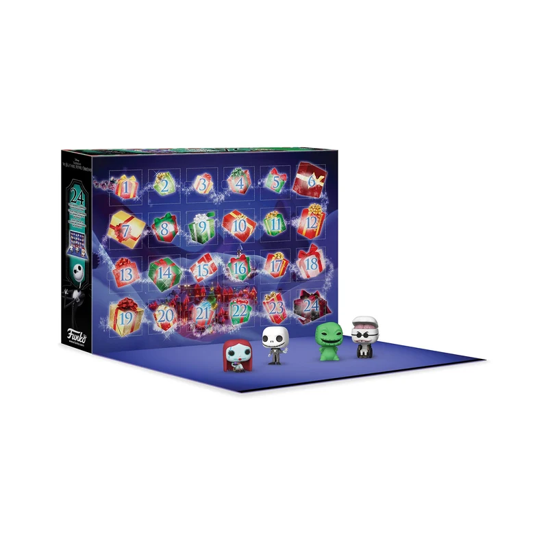 Funko Advent Calendar: The Nightmare Before Christmas - Jack Skellington - (The Nightmare Before Christmas) - Disney: The Nightmare Before Christmas - 24 Giorni di Sorprese - Mystery Box - di Natale
