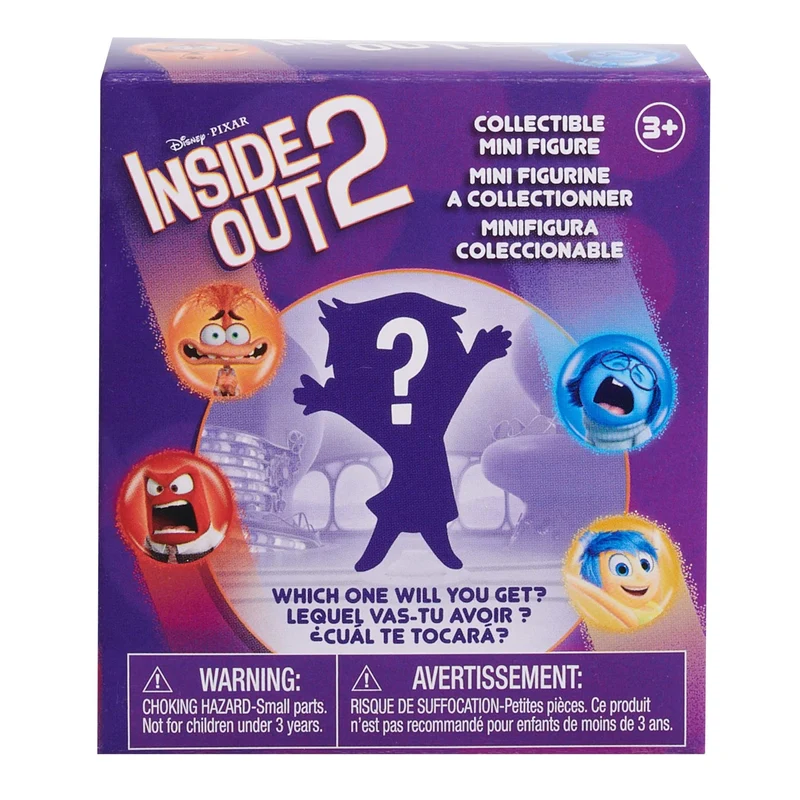 INSIDE OUT Mini personaggi da collezione Disney e Pixar 2, da 2,5 cm a 6,4 cm di altezza, giocattoli per bambini dai 3 anni di Just Play