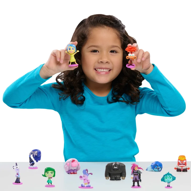 INSIDE OUT Mini personaggi da collezione Disney e Pixar 2, da 2,5 cm a 6,4 cm di altezza, giocattoli per bambini dai 3 anni di Just Play