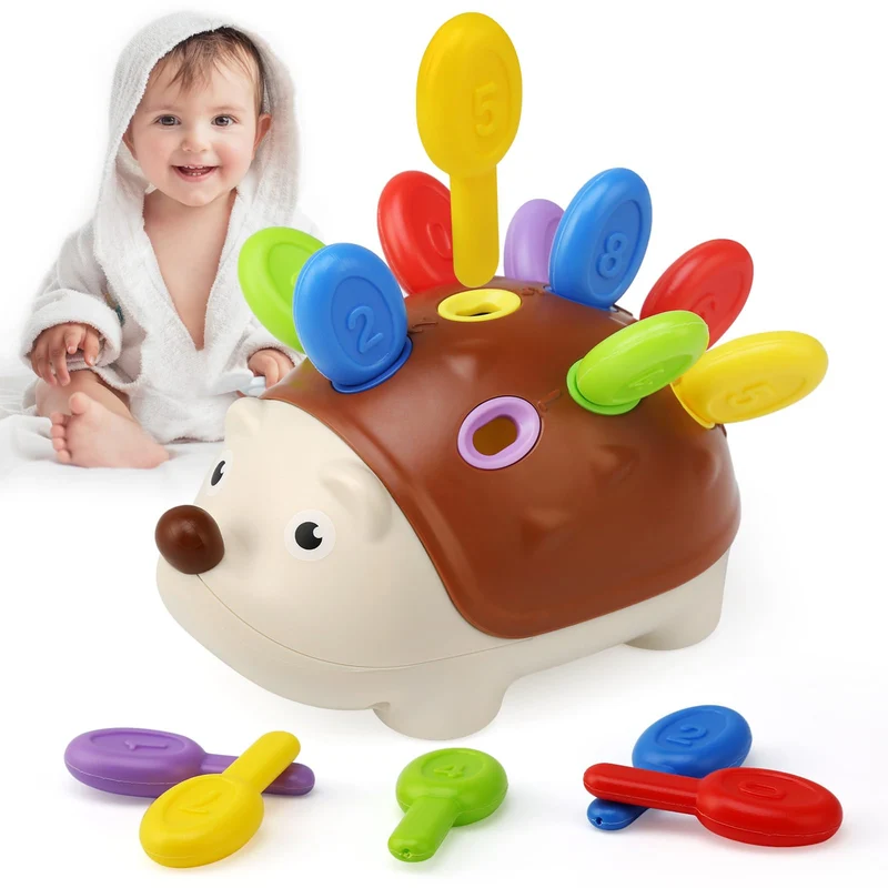 Ballery Giochi Bambini 1 Anno, Gioco Educativo Montessori per Bambini di 1-2 Anni, Giochi Educativi 1 Anno Regali per Neonati Giocattoli Bambino 1 Anno Bambina Regalo Bambino