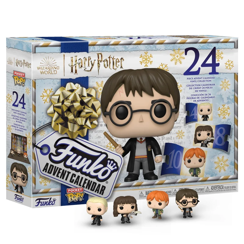 Funko Advent Calendar: Harry Potter - Rubeus Hagrid- 24 Giorni di Sorprese - Mini Figura in Vinile da Colleziones - Mystery Box - Idea Regalo - di Natale per Ragazze, Ragazzi e Bambini