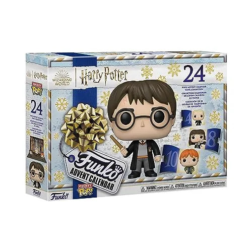 Funko Advent Calendar: Harry Potter - Rubeus Hagrid- 24 Giorni di Sorprese - Mini Figura in Vinile da Colleziones - Mystery Box - Idea Regalo - di Natale per Ragazze, Ragazzi e Bambini