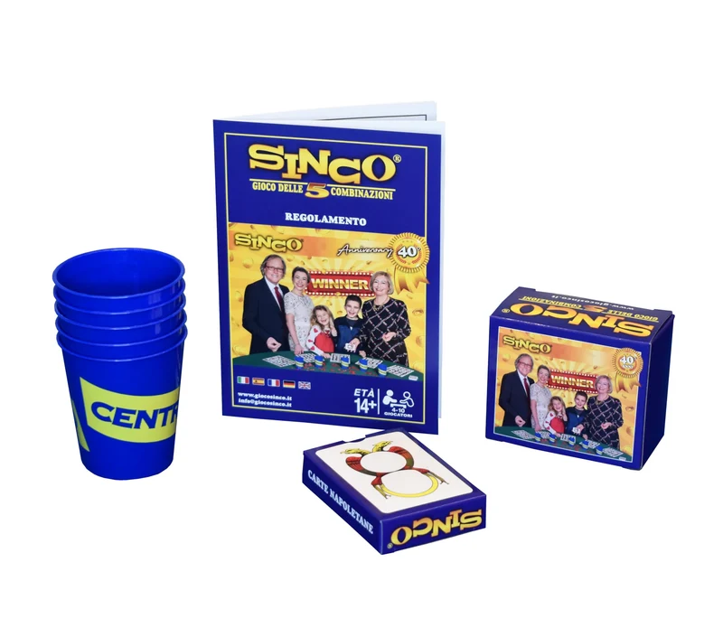 Ravensburger Sinco - Gioco Da Tavolo, Edizione Speciale 40° Anniversario, Tombola Napoletana, Gioco in scatola per tutta la famiglia, Idee Regalo Natale, Da 4 a 10 Giocatori, 14+ Anni