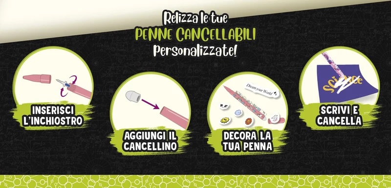 Liscianigiochi I'm a Genius Laboratorio delle penne cancellabili