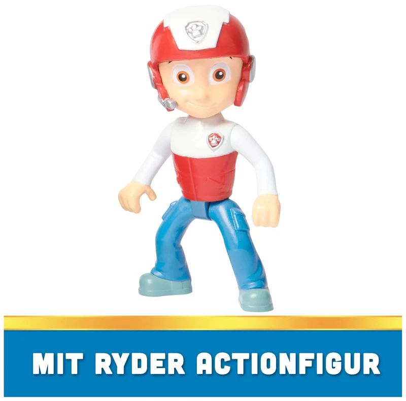 Paw Patrol, Quad di Salvataggio di Ryder, Veicolo e Personaggio Ryder, Giochi Bambini, 3+ Anni
