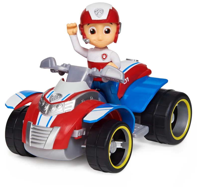 Paw Patrol, Quad di Salvataggio di Ryder, Veicolo e Personaggio Ryder, Giochi Bambini, 3+ Anni