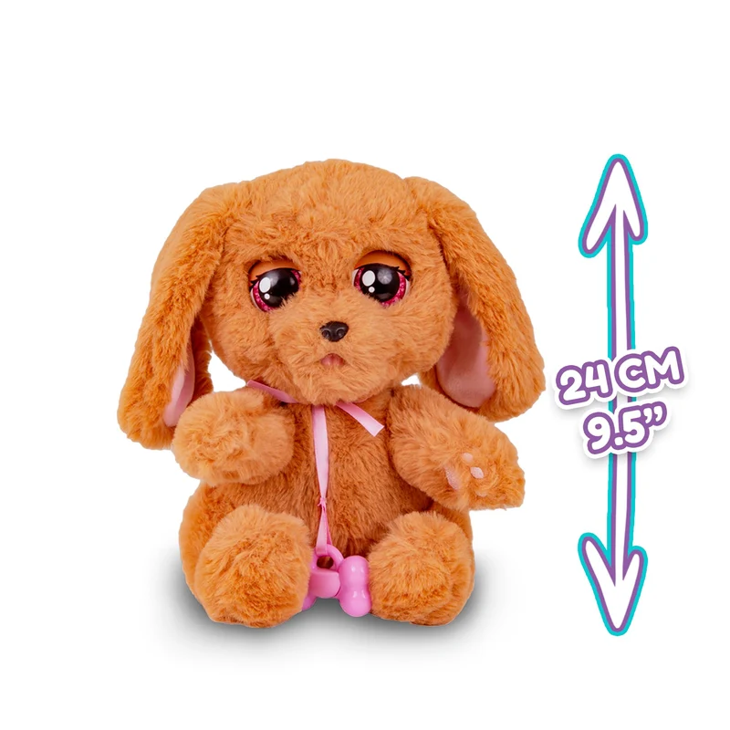 Baby Paws Cocker, Peluche Interattivo con Suoni, Apre e Chiude gli Occhi ed Include Borsetta, Copertina, Giocattolo Bambine e Bambini +3 Anni
