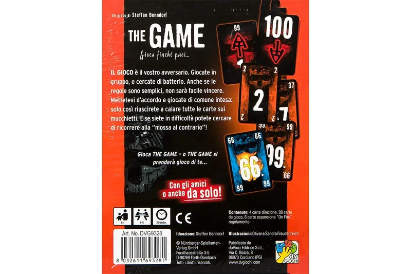 DV Giochi- The Game Tavolo in Cui Il Gioco è l'avversario da Battere, Multicolore, DVG9328, for years 8-99