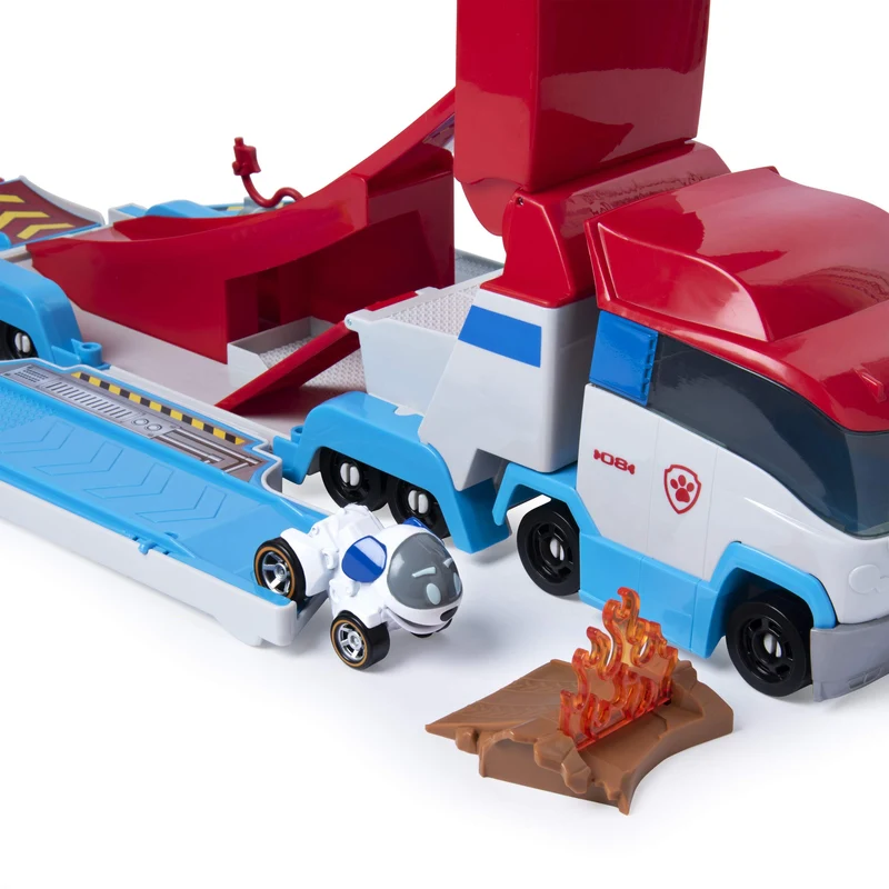 Paw Patrol, Veicolo Paw Patroller Trasformabile 2 in 1 per Veicoli Die-Cast, dai 3 Anni