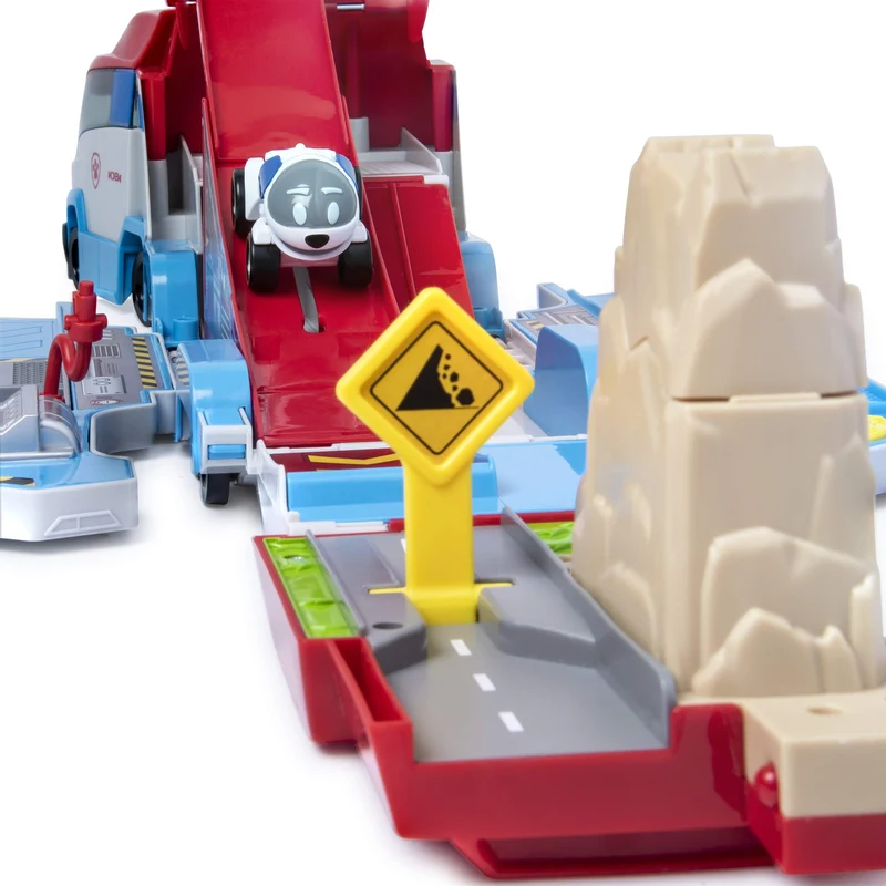 Paw Patrol, Veicolo Paw Patroller Trasformabile 2 in 1 per Veicoli Die-Cast, dai 3 Anni