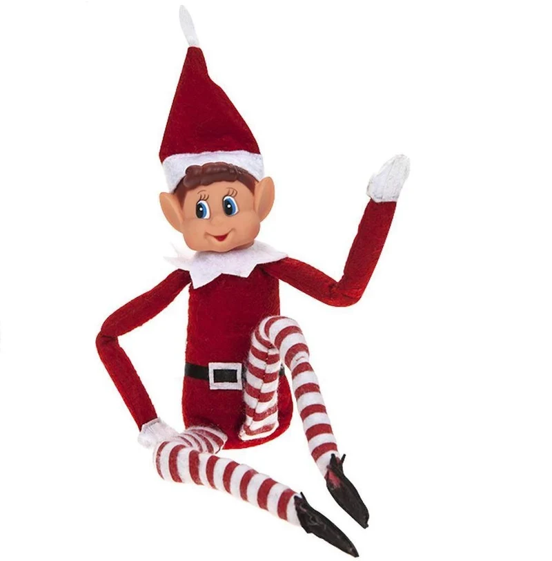 Elves Behavin' Badly - Figura snodabile in vinile da 30,5 cm, ragazzo o ragazza elfo