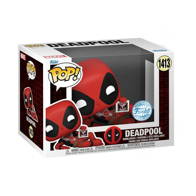 Funko Pop! Marvel - Deadpool Parody - Deadpool Hearts Wolvie - Esclusiva Amazon - Figura in Vinile da Collezione - Idea Regalo - Merchandising Ufficiale - Giocattoli per Bambini e Adulti