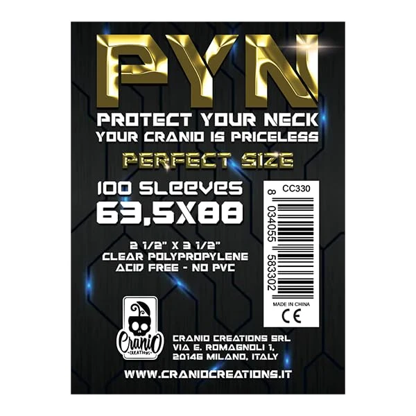 PYN 63,5x88 Perfect Size Cranio Creations CC330, Nero