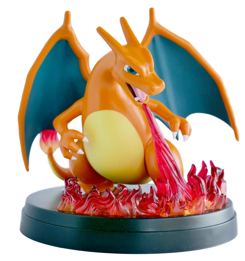 GCC Pokémon: collezione super premium Charizard-ex (tre carte promozionali olografiche, una statuina con espositore da una carta e 10 buste di espansione)