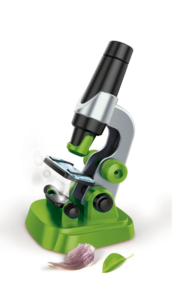 Clementoni - 19347 - Scienza E Gioco Lab - Il Mio Primo Microscopio - Laboratorio Microscopio Ottico 150X, Esperimenti Scientifici per Bambini dagli 8 Anni (Gioco in Italiano), Made in Italy