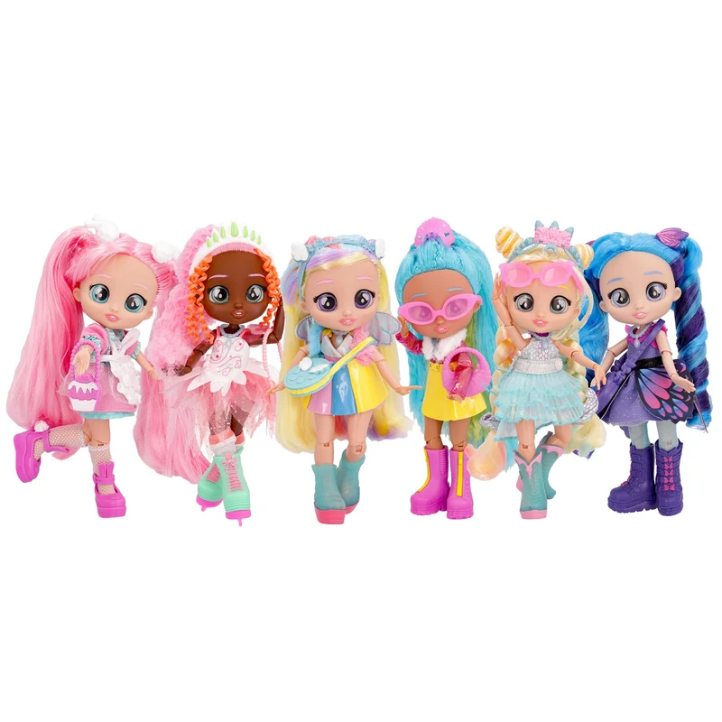 BFF BY CRY BABIES Jenna - Collezionabile Bambola Fashion con lunghi Capelli, vestiti in tessuto e 9 accessori-Giocattolo Ottimo per Bambine e Bambini +5 Anni