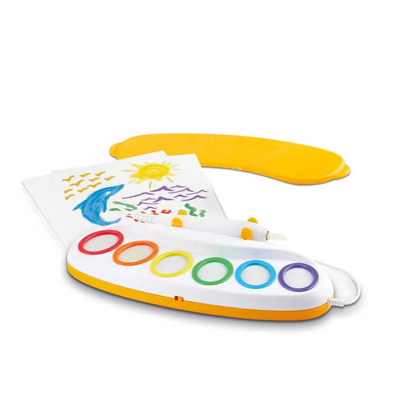 CRAYOLA Color Wonder MagiPennello Luminoso, Magic Light Brush, Set Pittura Senza Macchia, attività Creativa e Regalo per Bambini dai 3 Anni, 25-6000, Versione Italiana