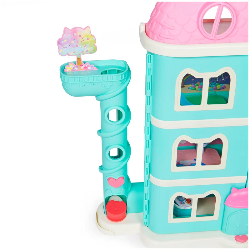 Gabby's Dollhouse, Playset casa delle bambole di Gabby, set con luci e suoni, giochi per bambini dai 3 anni in su