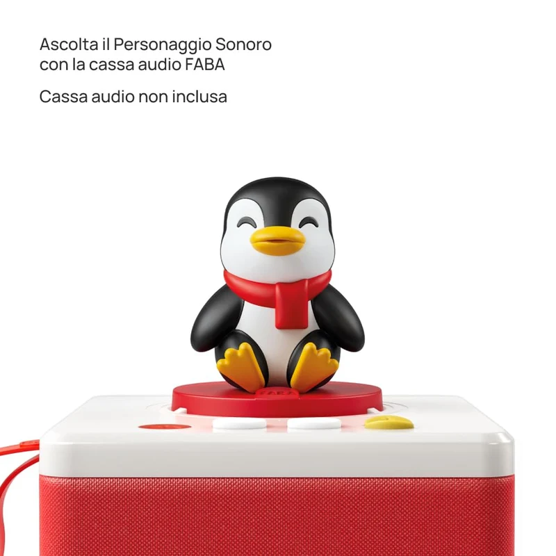 FABA Personaggio Sonoro Canzoni di Natale - Canzoncine - Giocattolo, Contenuti Educativi, Versione Italiana, Bambini 4+ anni