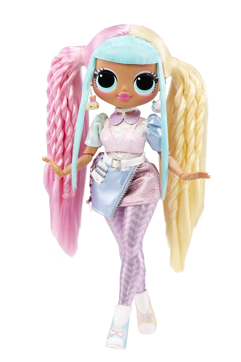L.O.L. Surprise! OMG House of Surprises Bambola alla Moda Serie 2, CANDYLICIOUS, Include accessori e supporto per la bambola, Da collezione, Età: 4+ anni, 586111