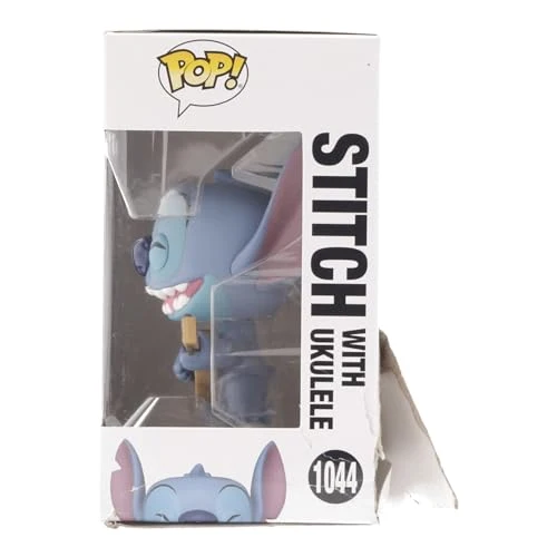 Funko Pop! Disney: Stitch With Ukulele - Disney: Lilo & Stitch - Figura in Vinile da Collezione - Idea Regalo - Merchandising Ufficiale - Giocattoli per Bambini e Adulti - Movies Fans