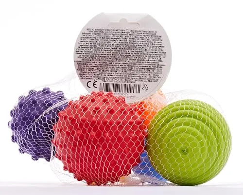 FANCY FancyBaby 6 palline sensoriali per neonati, Giochi educativi in aqua, Palla morbida, Idea regalo