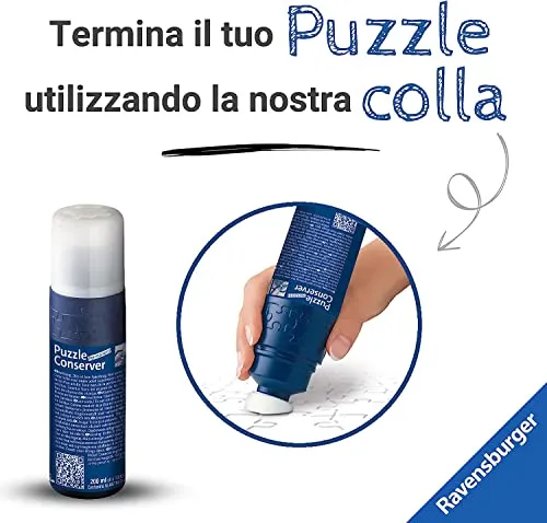 Ravensburger - Puzzle Disney Stitch per Adulti, 500 Pezzi, Collezione Circolare, Idea Regalo per Lei o Lui, Forma Rotonda 52x52cm