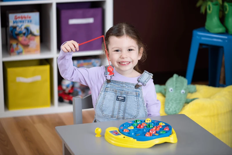 Goliath Let's Go Fishin', Gioco Orginale della Pesca, dai 3 Anni, Gioco d'Azione con Pesci e Canna da Pesca, Giochi per Bambini da Regalare