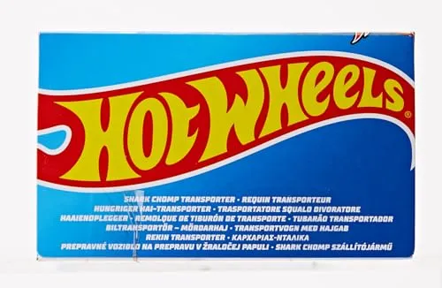 Hot Wheels -PlaySet Trasportatore Squalo Divoratore con Macchinina, Giocattolo per Bambini 4+ Anni, GVG36