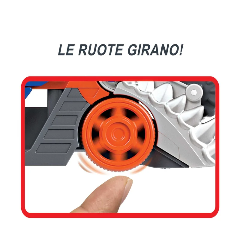 Hot Wheels -PlaySet Trasportatore Squalo Divoratore con Macchinina, Giocattolo per Bambini 4+ Anni, GVG36