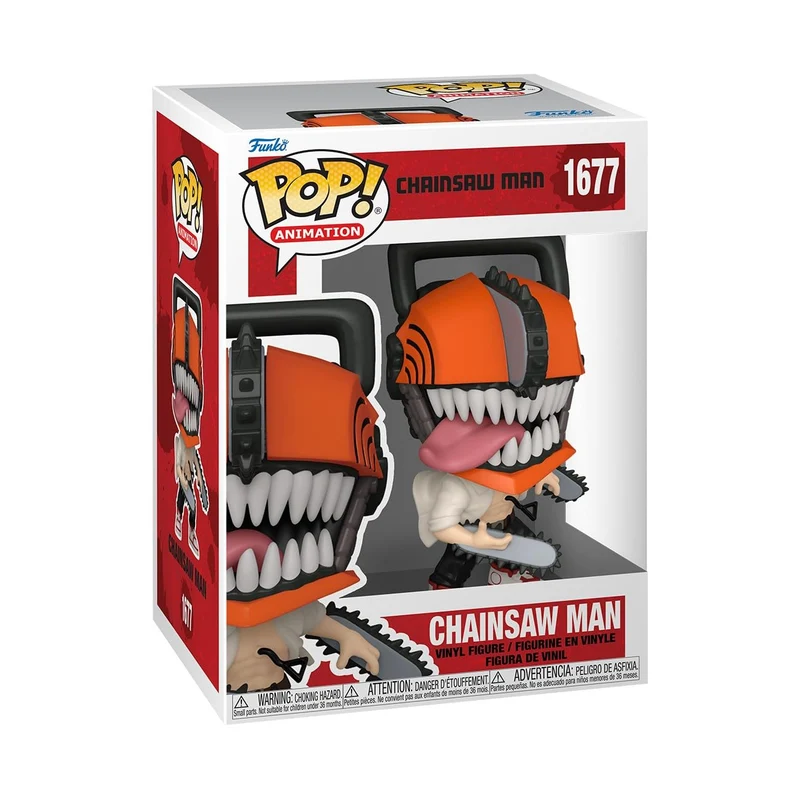 Funko Pop! Animation - CSM - Chainsaw Man - Probabilità di 1/6 per la Variante Chase - Sanguinante - Figura in Vinile da Collezione - Idea Regalo - Merchandising Ufficiale - Anime Fans