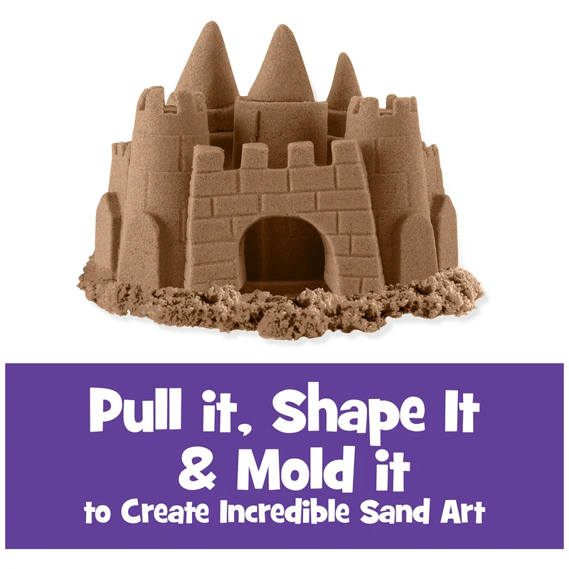 Kinetic Sand Kinetic Sand-907 g Braun Spiaggia, Colore Marrone, Medio, 20116297