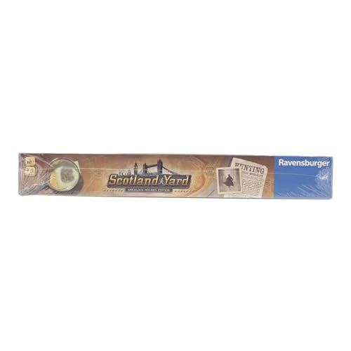 Ravensburger - Scotland Yard Sherlock Holmes, Gioco da Tavolo per Tutta la Famiglia, 2-6 Giocatori, Idea Regalo per Bambini 10+ Anni, Edizione in Italiano
