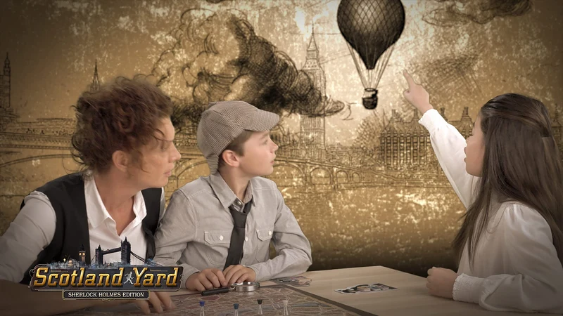 Ravensburger - Scotland Yard Sherlock Holmes, Gioco da Tavolo per Tutta la Famiglia, 2-6 Giocatori, Idea Regalo per Bambini 10+ Anni, Edizione in Italiano