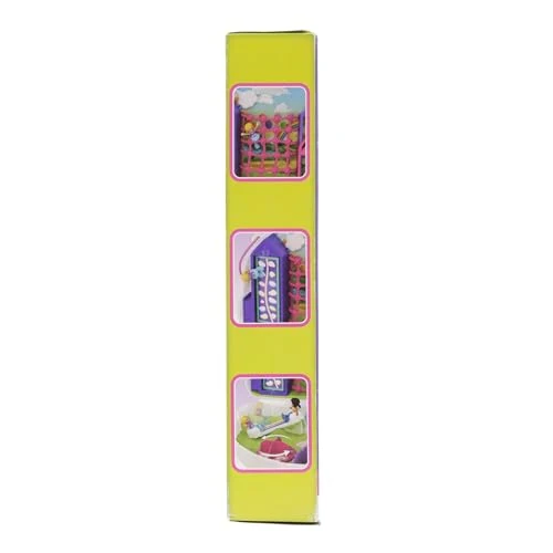 Polly Pocket, Cofanetto Borsetta dei Segreti Arcobaleno, Giocattolo per Bambini 4+Anni, GKJ65