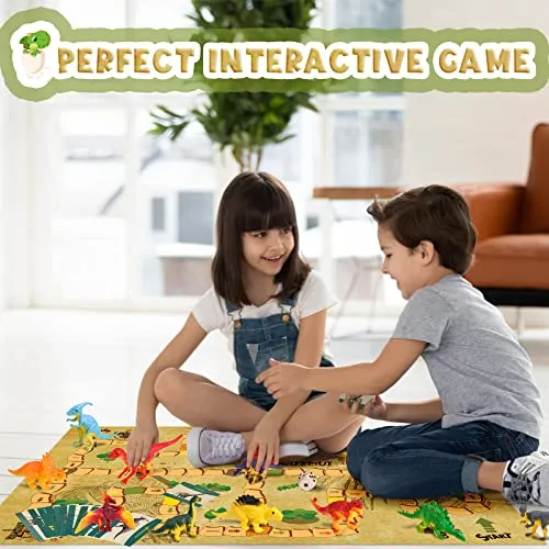 Joozmui Dinosauri per Bambini, Dinosauro Giocattolo Giocattoli Bambino 4-9 anni Gioco Regalo Bambino 4-9 anni Maschio Dinosauri Regalini