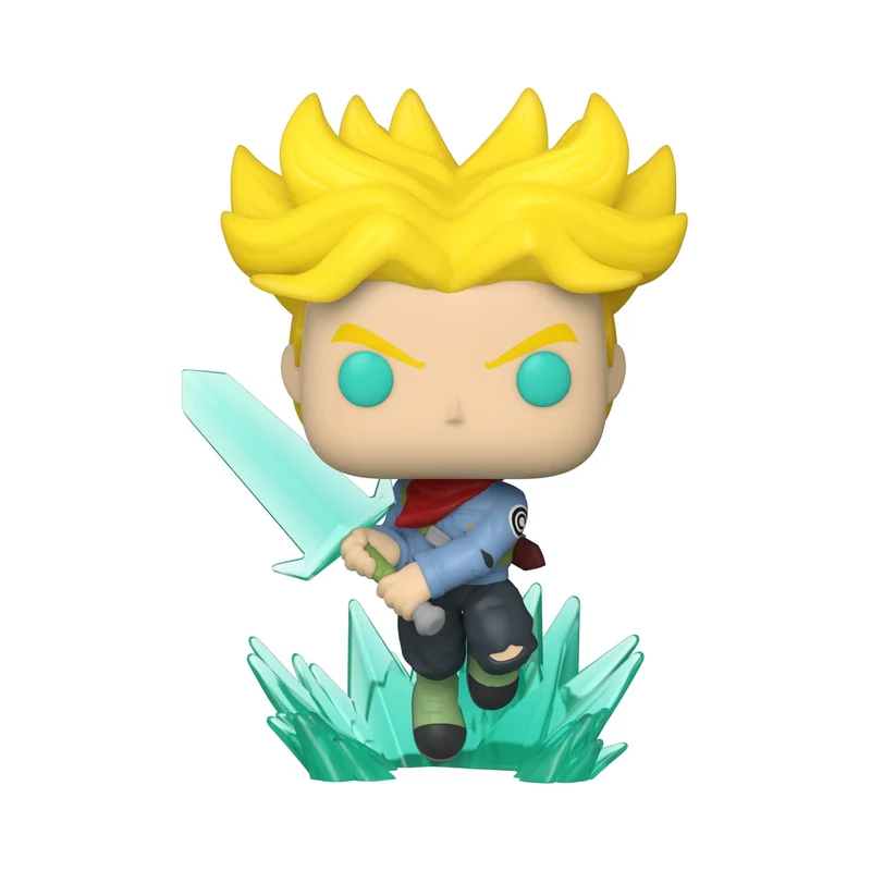 Funko Pop! Animation: DBS - Super Saiyan Trunks With Sword - Dragon Ball - Figura in Vinile da Collezione - Idea Regalo - Merchandising Ufficiale - Giocattoli per Bambini e Adulti - Anime Fans