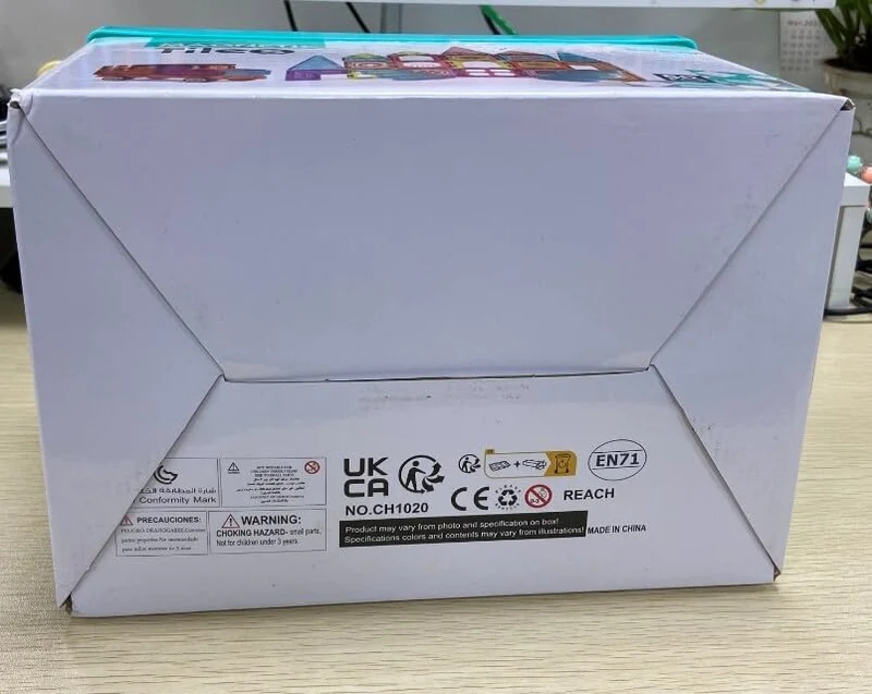 Gavgroom Costruzioni Magnetiche 80 Pezzi Colorati Costruzioni per Bambini 3 Anni Magneti Bambini con 1 Auto Tessere Magnetiche per Bambini da 3 4 5 6 7 8