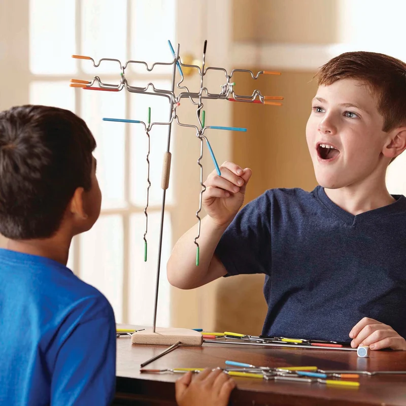 Melissa & Doug Suspend Gioco Da Tavolo Famiglia, Torre Di Legno, Idee Regalo Adulti | 8 Anni Su | Rompicapo Bambini 10 Anni Maschio